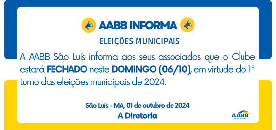 AABB Informa: Eleições Municipais 2024