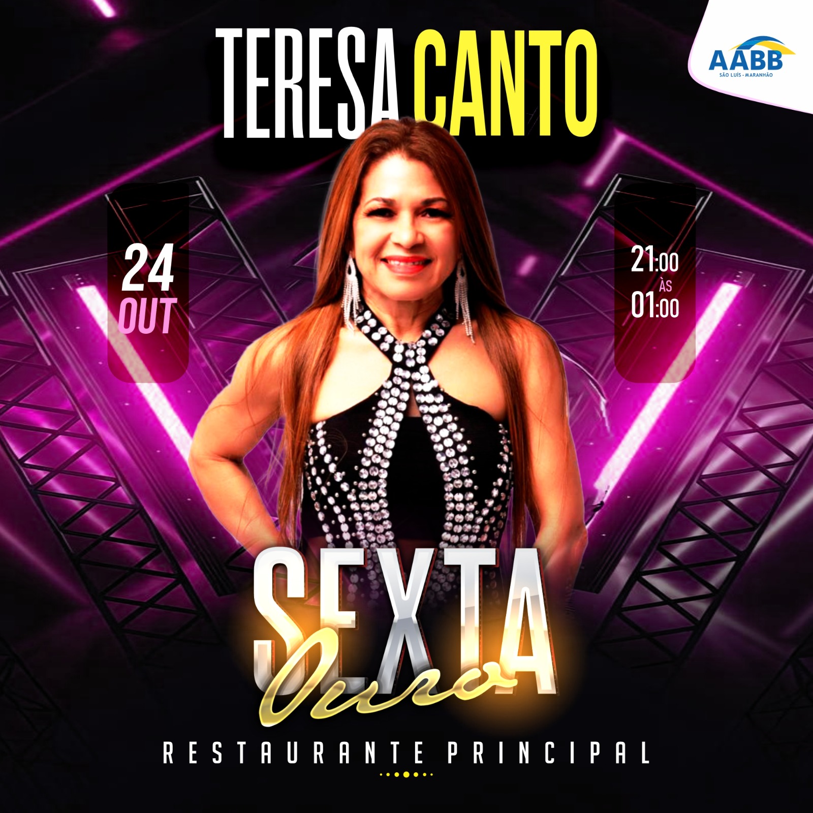 🎶 Sexta Ouro com Teresa Canto! 🎶