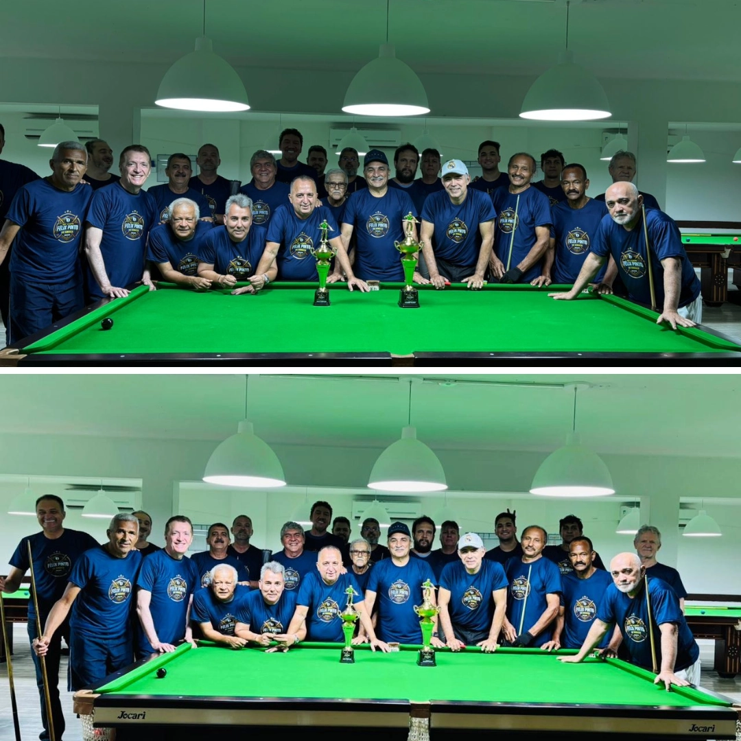 Fábio conquista a XX Copa Félix Pinto de Sinuca