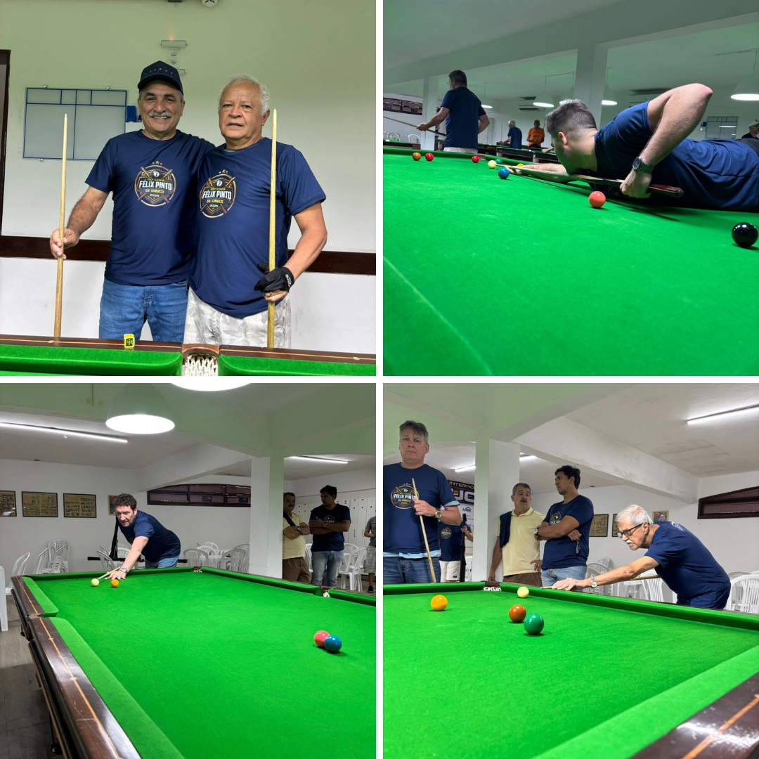 Fábio conquista a XX Copa Félix Pinto de Sinuca