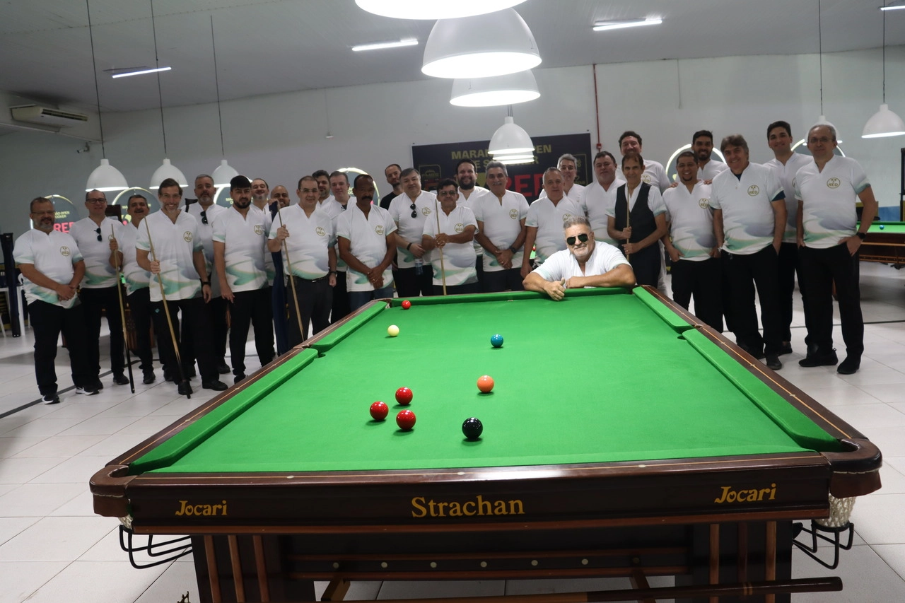 Campeão! Jânio Gonçalves conquista o 3º Maranhão Open de Snooker pela Federação Maranhense de bilhar e sinuca!