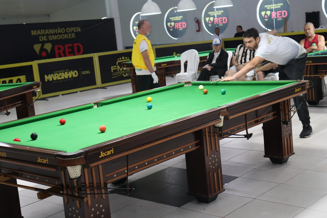 Campeão! Jânio Gonçalves conquista o 3º Maranhão Open de Snooker pela Federação Maranhense de bilhar e sinuca!