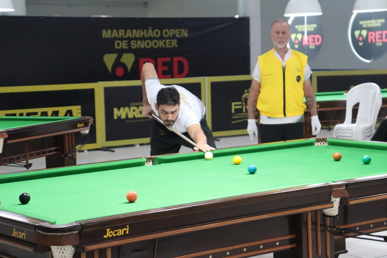 Campeão! Jânio Gonçalves conquista o 3º Maranhão Open de Snooker pela Federação Maranhense de bilhar e sinuca!