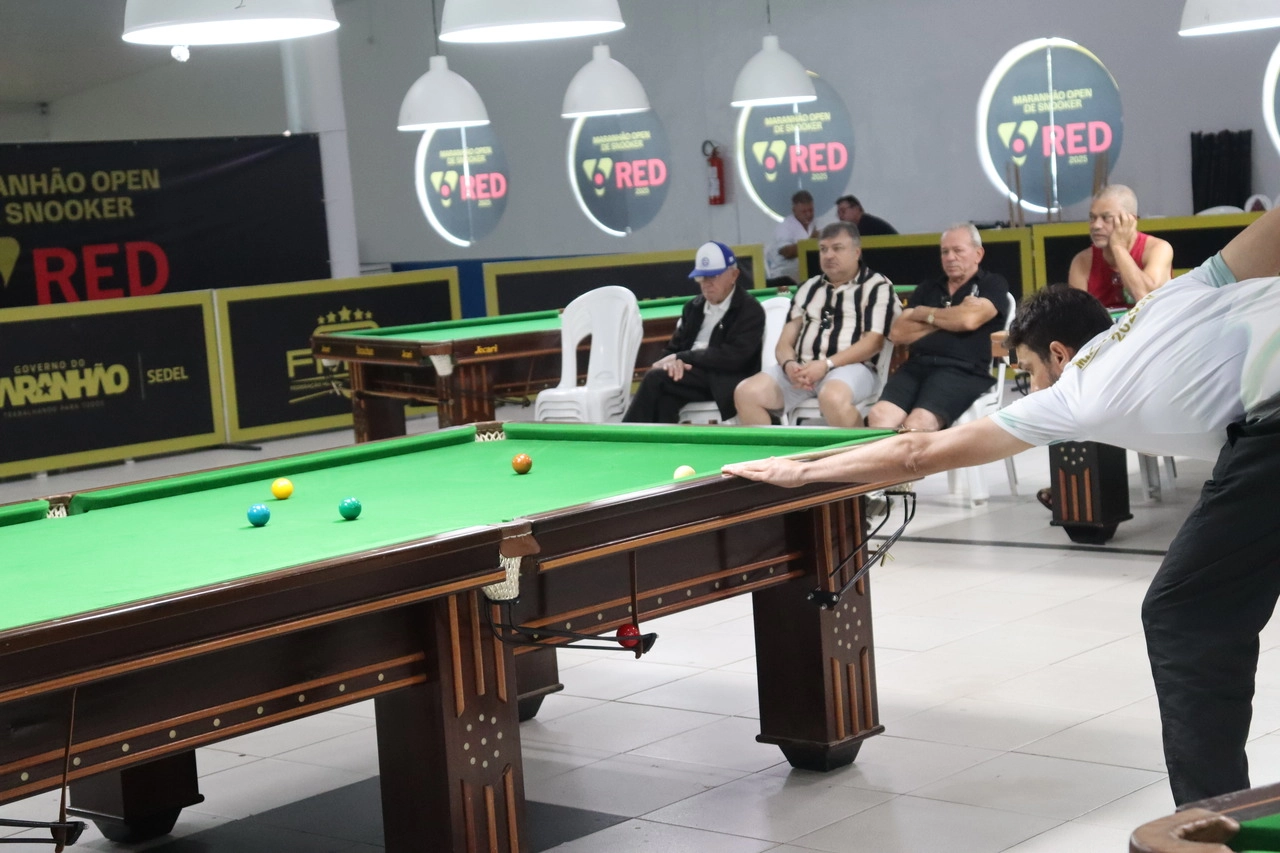 Campeão! Jânio Gonçalves conquista o 3º Maranhão Open de Snooker pela Federação Maranhense de bilhar e sinuca!