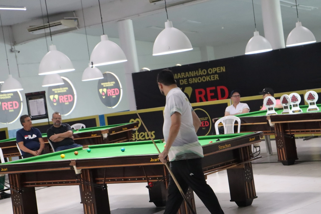 Campeão! Jânio Gonçalves conquista o 3º Maranhão Open de Snooker pela Federação Maranhense de bilhar e sinuca!