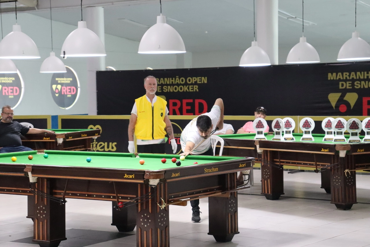 Campeão! Jânio Gonçalves conquista o 3º Maranhão Open de Snooker pela Federação Maranhense de bilhar e sinuca!