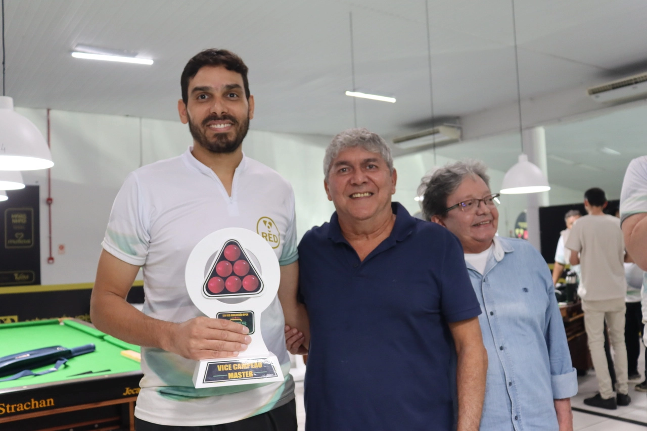 Campeão! Jânio Gonçalves conquista o 3º Maranhão Open de Snooker pela Federação Maranhense de bilhar e sinuca!
