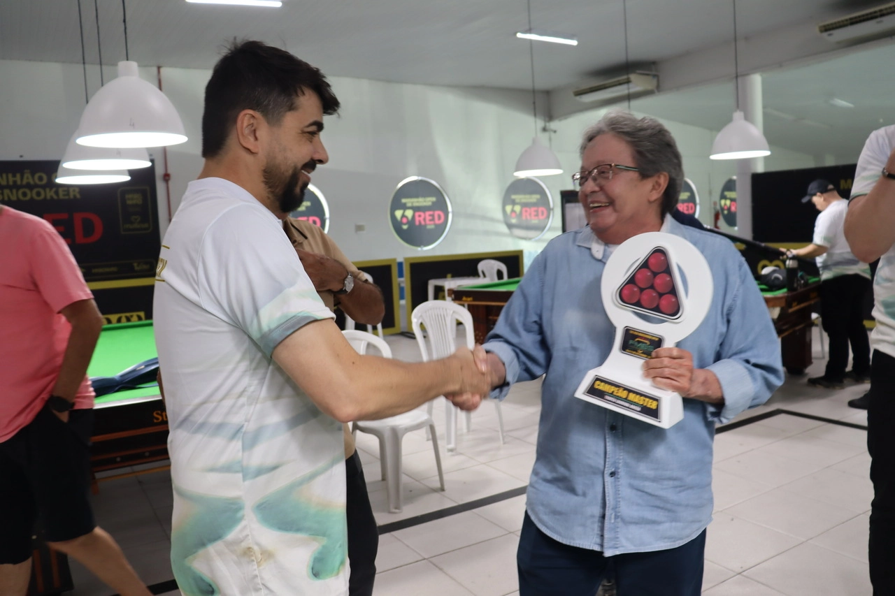 Campeão! Jânio Gonçalves conquista o 3º Maranhão Open de Snooker pela Federação Maranhense de bilhar e sinuca!