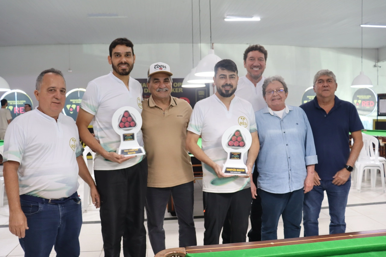 Campeão! Jânio Gonçalves conquista o 3º Maranhão Open de Snooker pela Federação Maranhense de bilhar e sinuca!