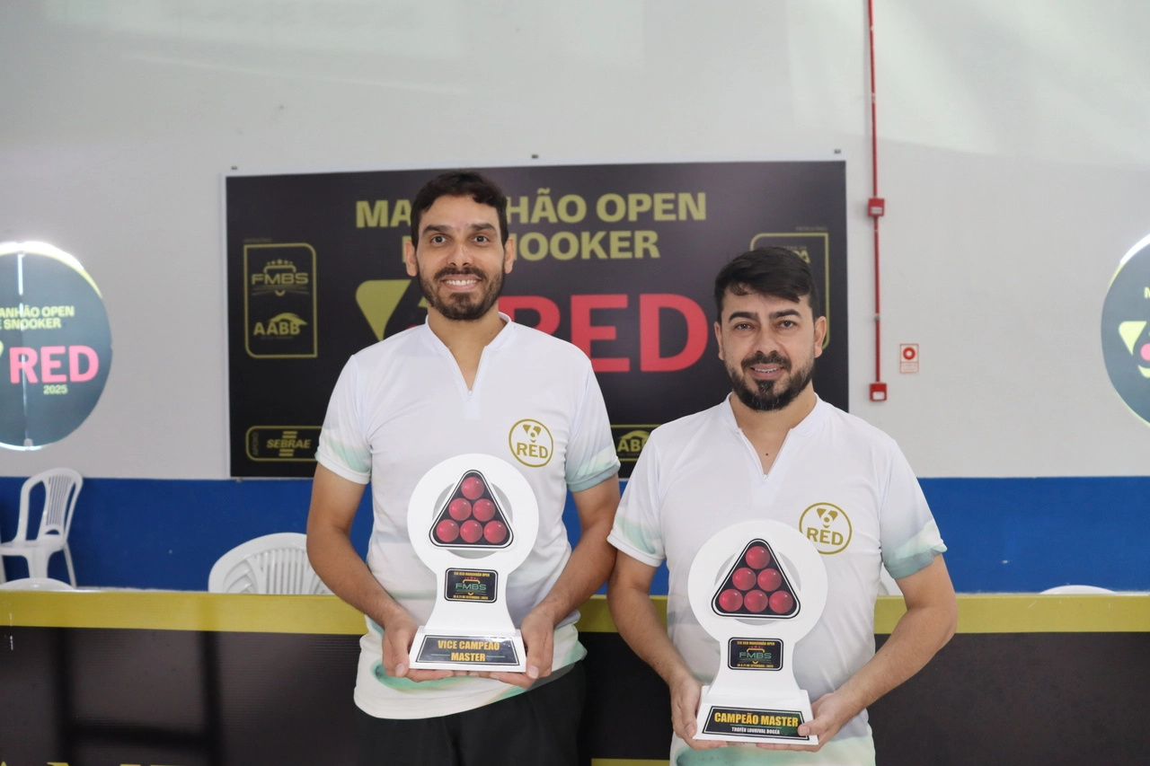 Campeão! Jânio Gonçalves conquista o 3º Maranhão Open de Snooker pela Federação Maranhense de bilhar e sinuca!