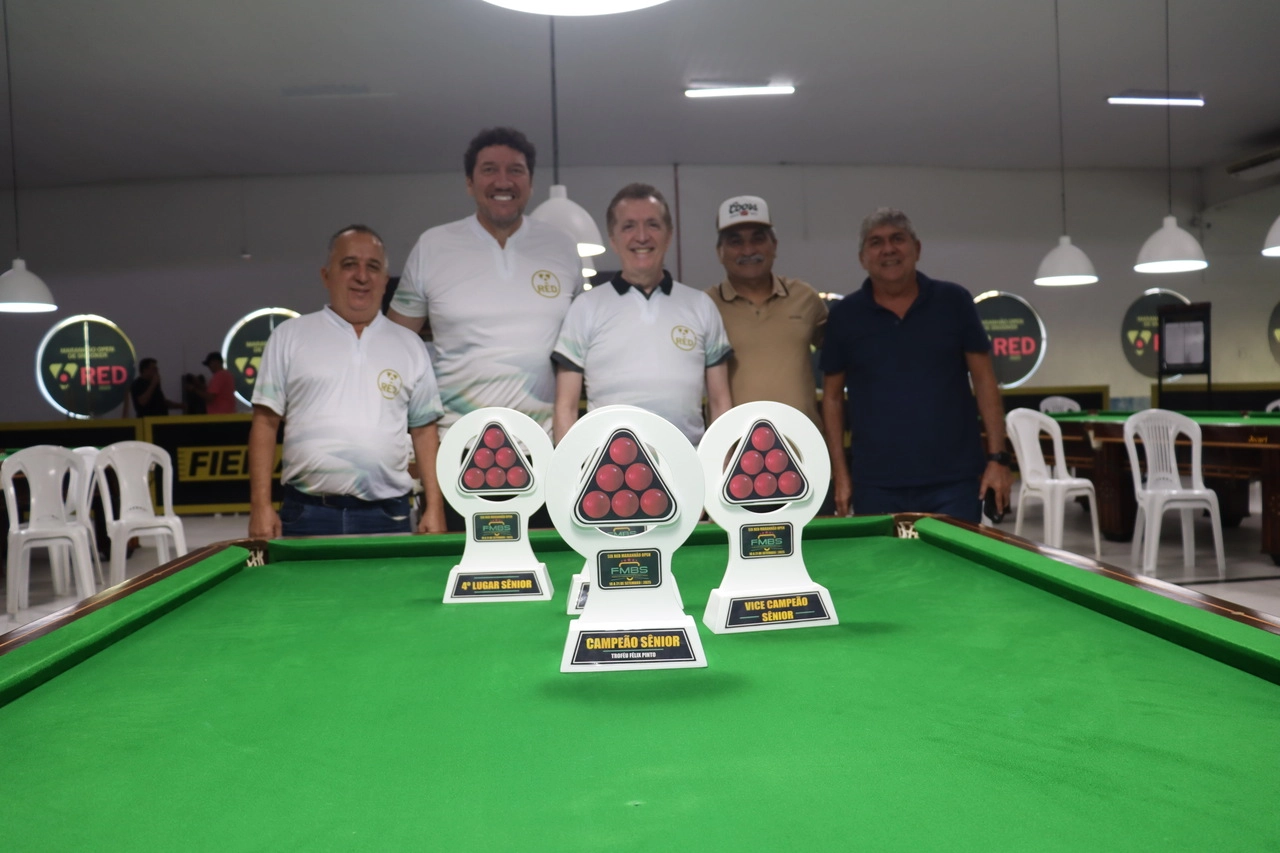 Campeão! Jânio Gonçalves conquista o 3º Maranhão Open de Snooker pela Federação Maranhense de bilhar e sinuca!