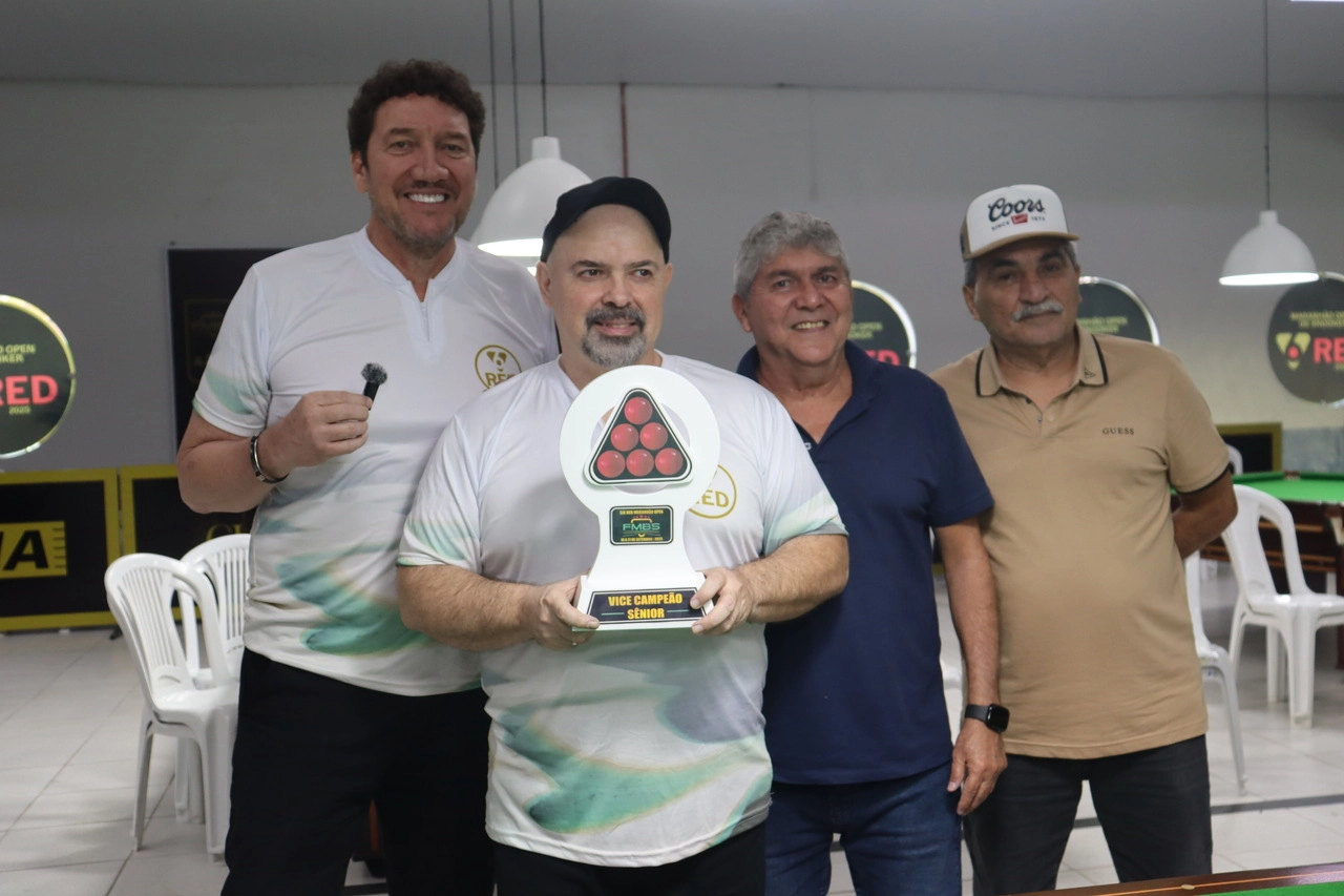 Campeão! Jânio Gonçalves conquista o 3º Maranhão Open de Snooker pela Federação Maranhense de bilhar e sinuca!
