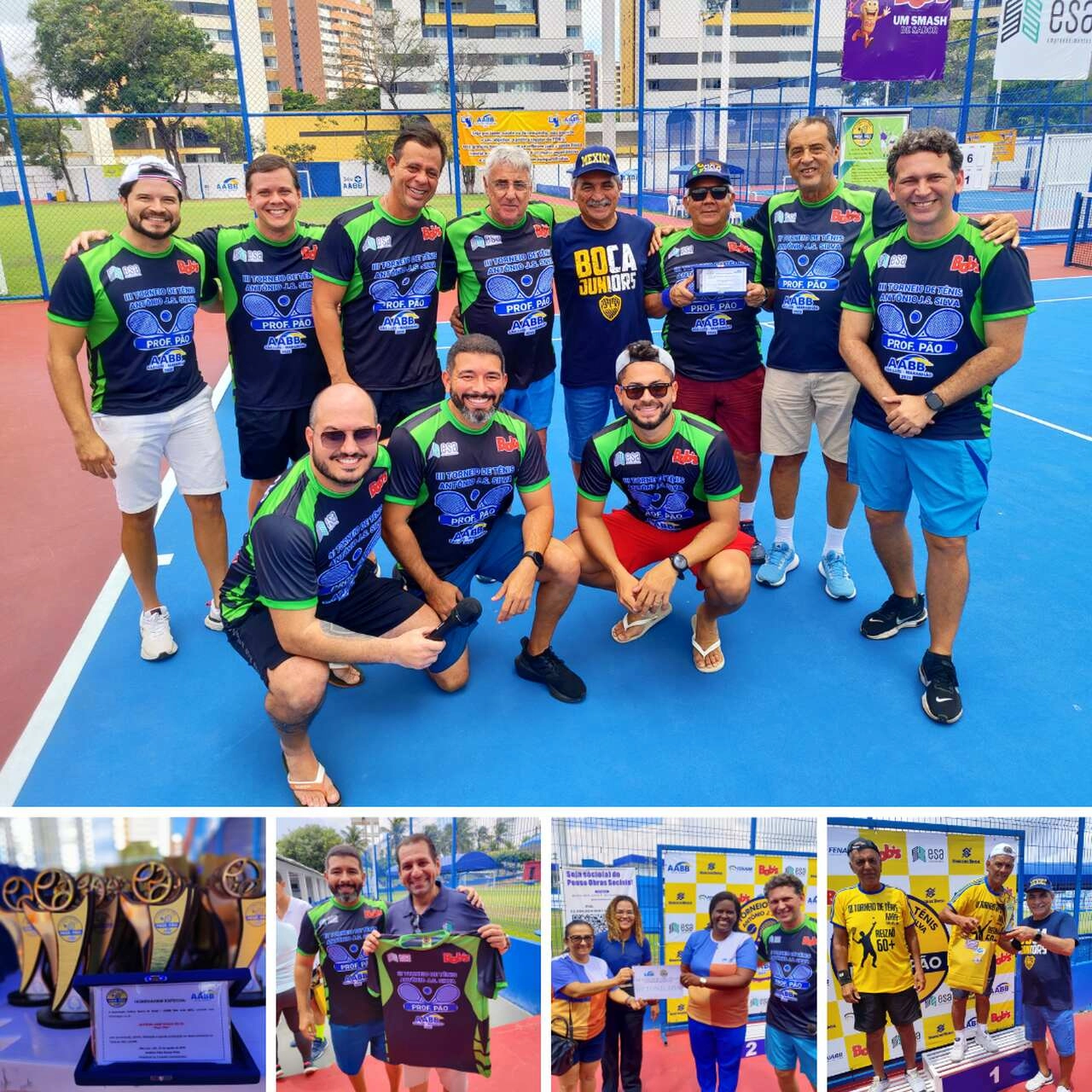 3ª Edição do Torneio de Tênis de quadra movimenta a AABB São Luís