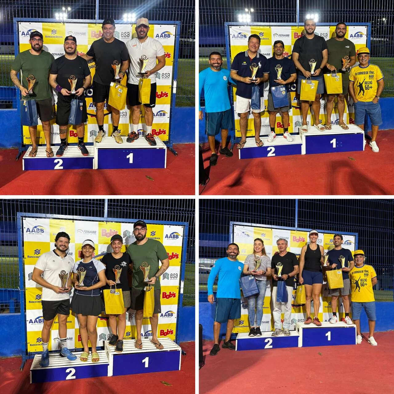 3ª Edição do Torneio de Tênis de quadra movimenta a AABB São Luís