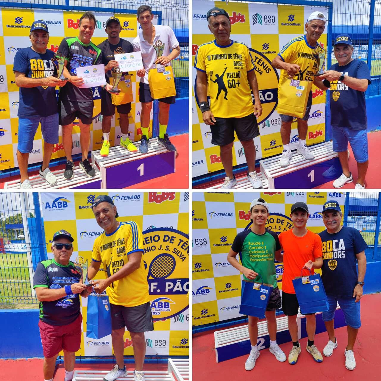 3ª Edição do Torneio de Tênis de quadra movimenta a AABB São Luís