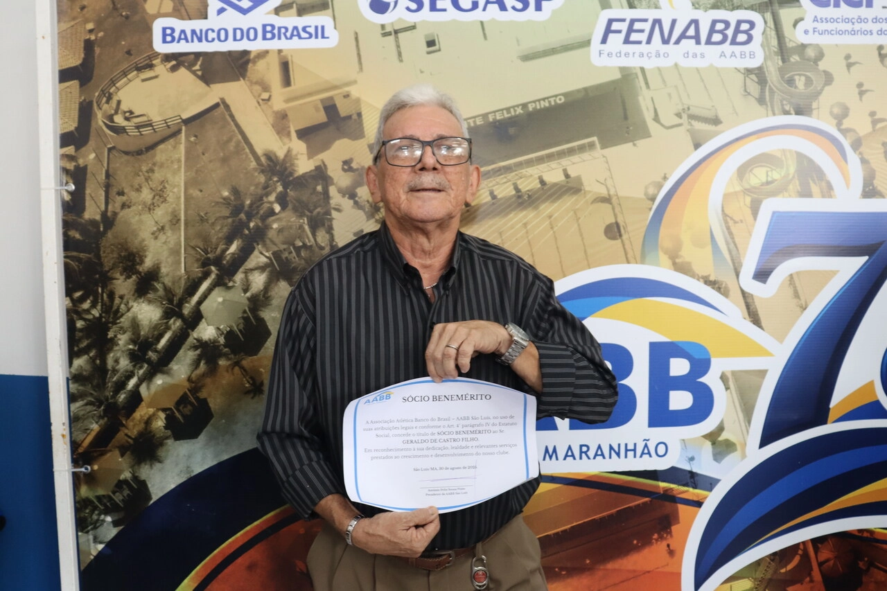 AABB São Luís homenageia associados com o título de Sócio Benemérito
