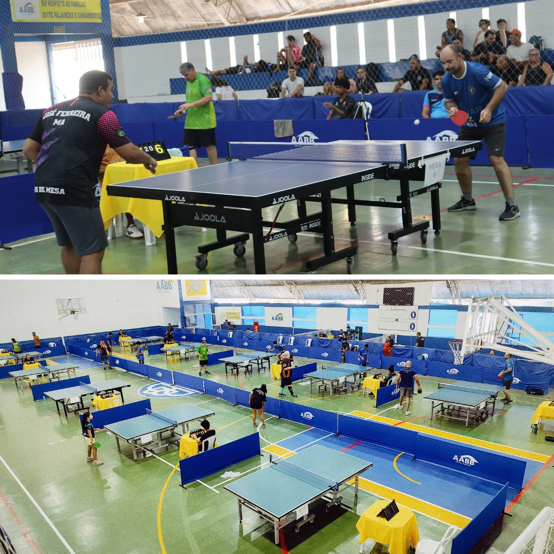 AABB São Luís se destaca na 3ª Etapa do Estadual de Tênis de Mesa e homenageia o ícone Pedro Araújo!