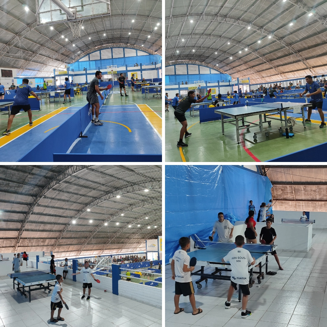 AABB São Luís se destaca na 3ª Etapa do Estadual de Tênis de Mesa e homenageia o ícone Pedro Araújo!