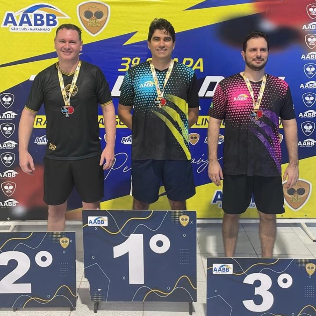 AABB São Luís se destaca na 3ª Etapa do Estadual de Tênis de Mesa e homenageia o ícone Pedro Araújo!