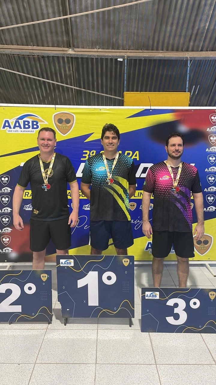 AABB São Luís se destaca na 3ª Etapa do Estadual de Tênis de Mesa e homenageia o ícone Pedro Araújo!