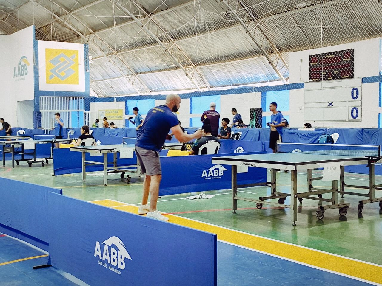 AABB São Luís se destaca na 3ª Etapa do Estadual de Tênis de Mesa e homenageia o ícone Pedro Araújo!