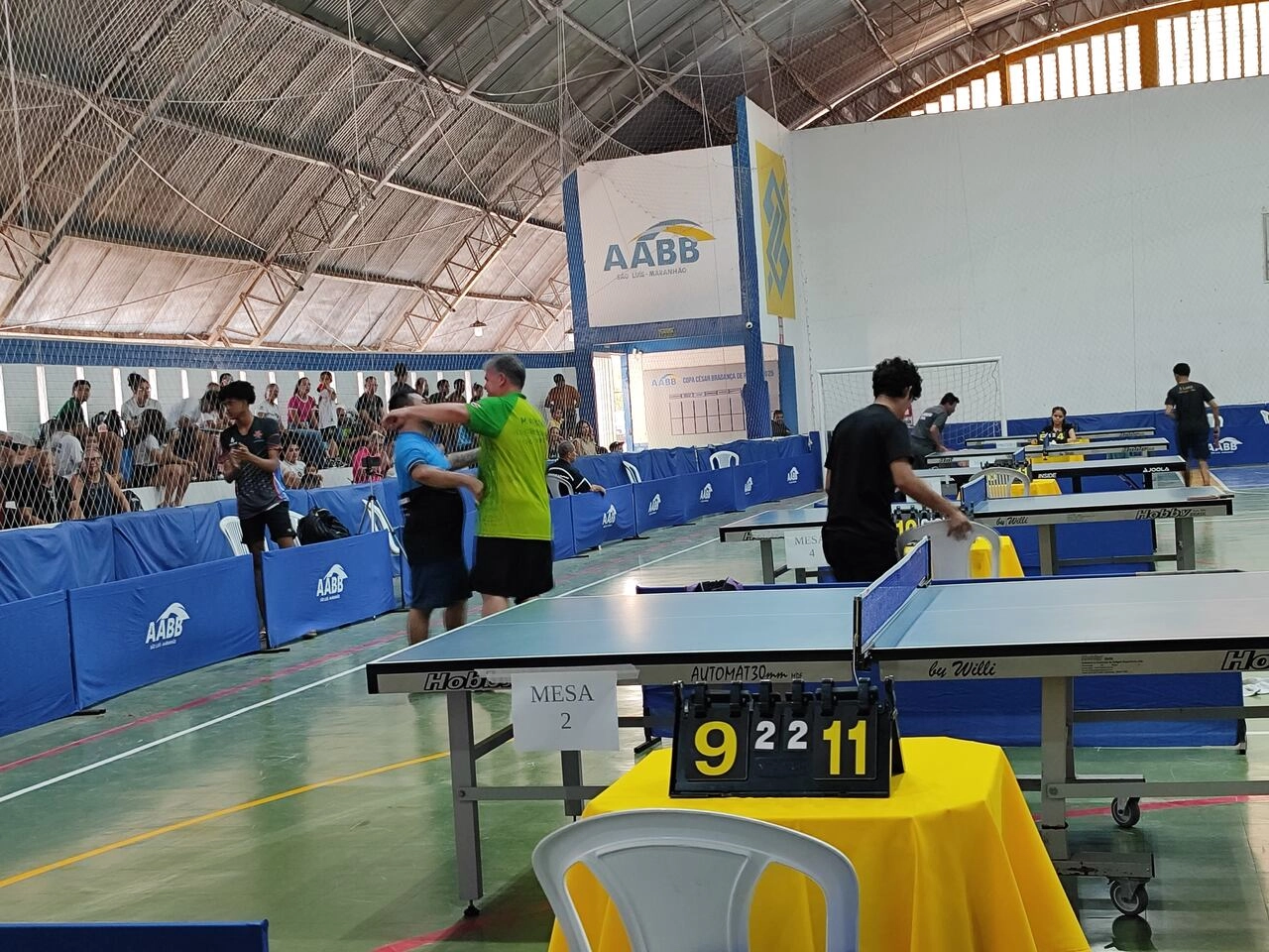 AABB São Luís se destaca na 3ª Etapa do Estadual de Tênis de Mesa e homenageia o ícone Pedro Araújo!