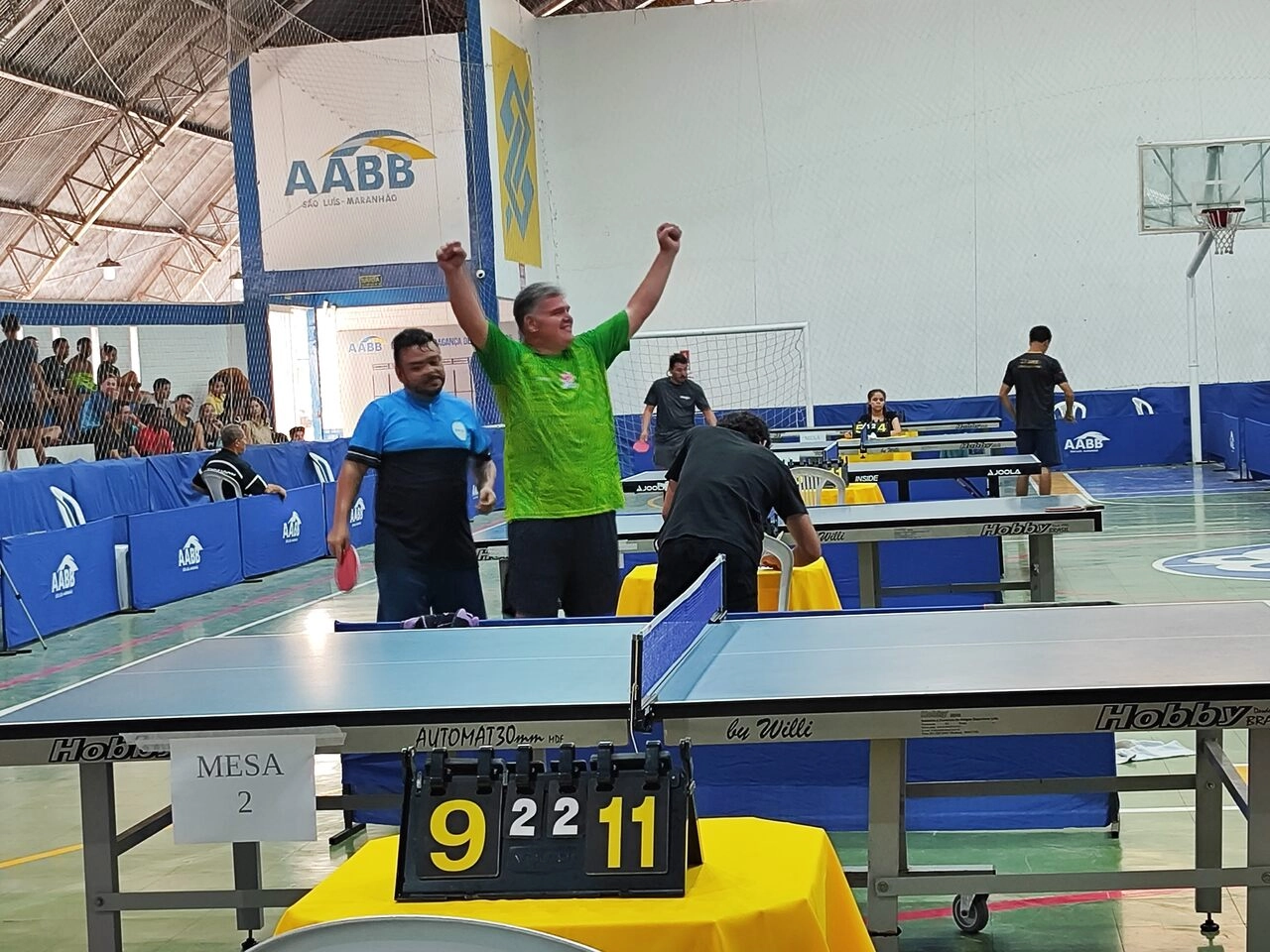 AABB São Luís se destaca na 3ª Etapa do Estadual de Tênis de Mesa e homenageia o ícone Pedro Araújo!