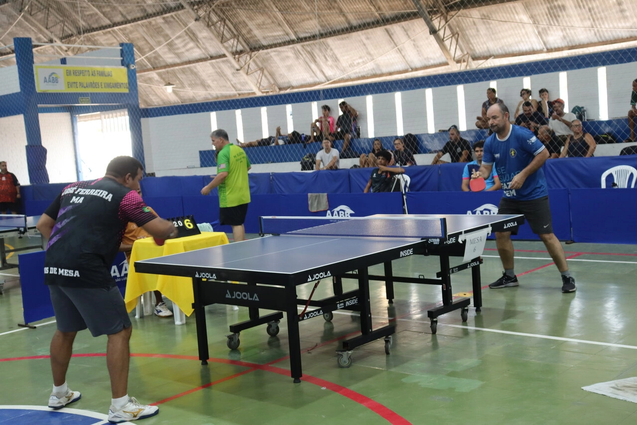 AABB São Luís se destaca na 3ª Etapa do Estadual de Tênis de Mesa e homenageia o ícone Pedro Araújo!
