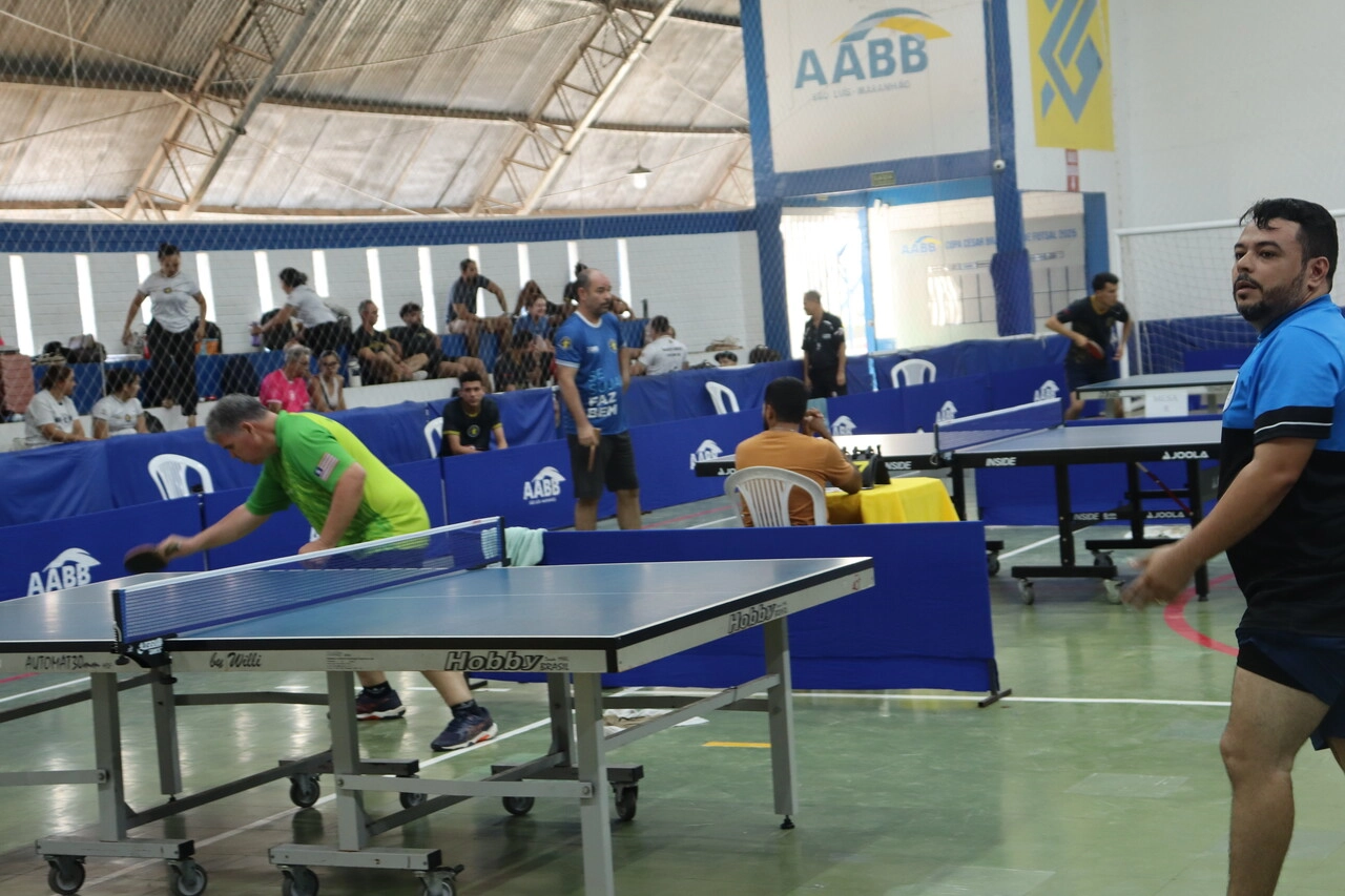 AABB São Luís se destaca na 3ª Etapa do Estadual de Tênis de Mesa e homenageia o ícone Pedro Araújo!