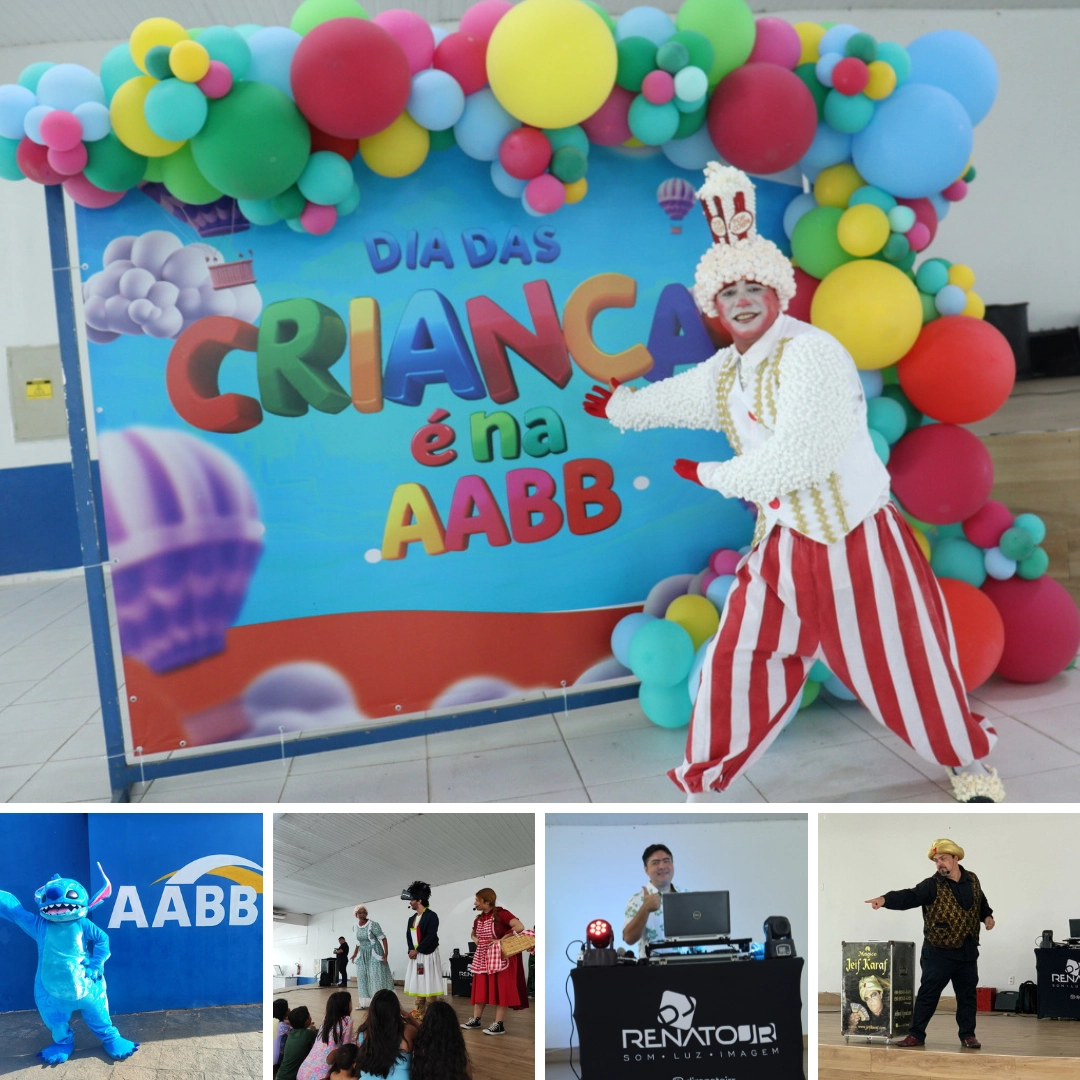 🎉 AABB São Luís celebra o Dia das Crianças com muita alegria e diversão!