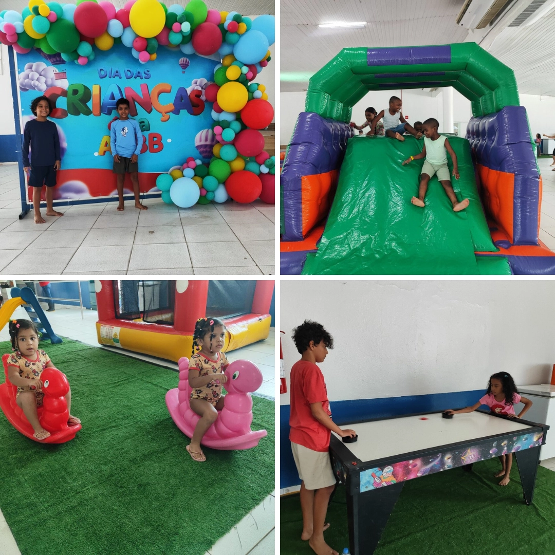 🎉 AABB São Luís celebra o Dia das Crianças com muita alegria e diversão!