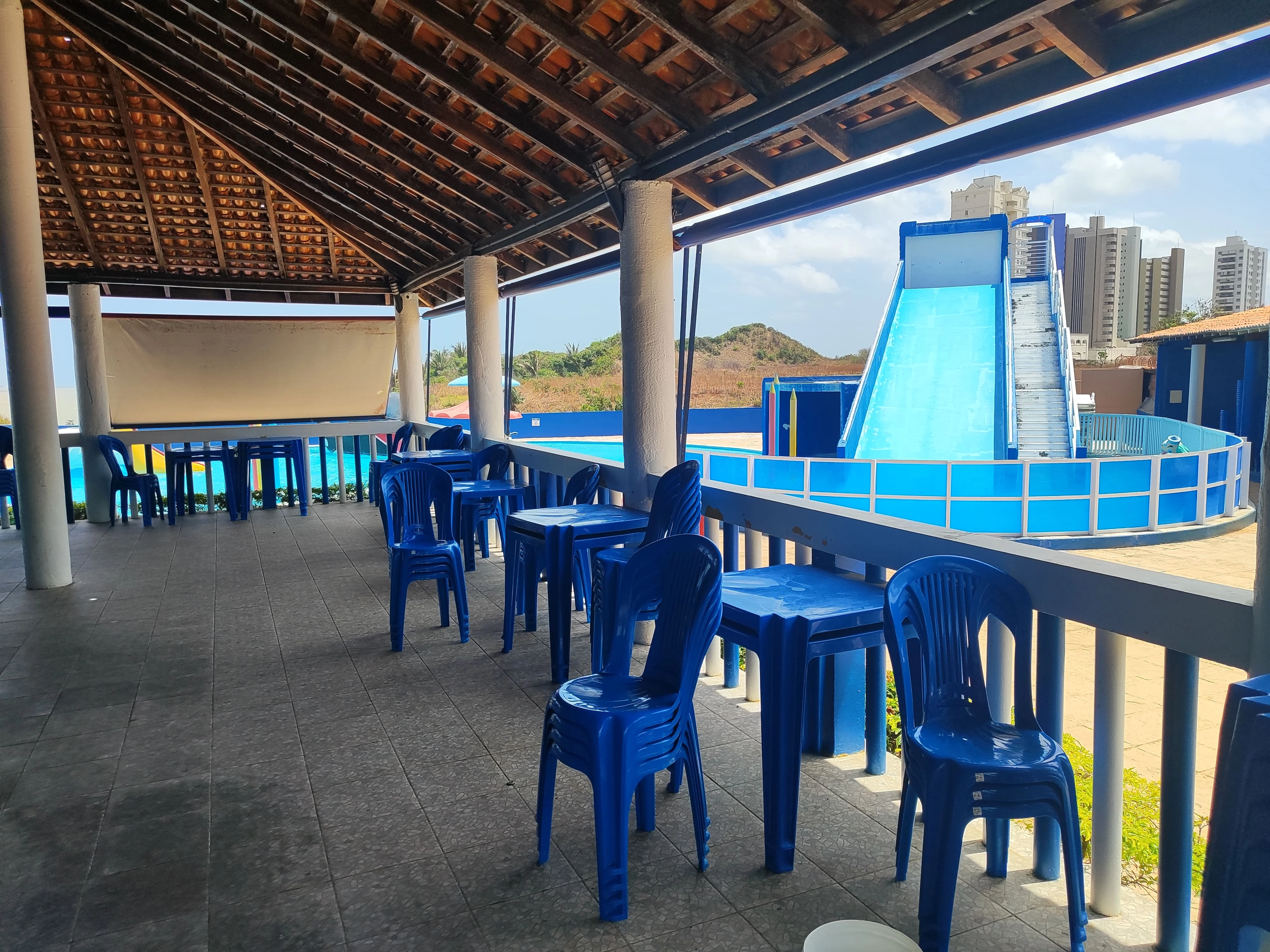 Restaurante parque aquático