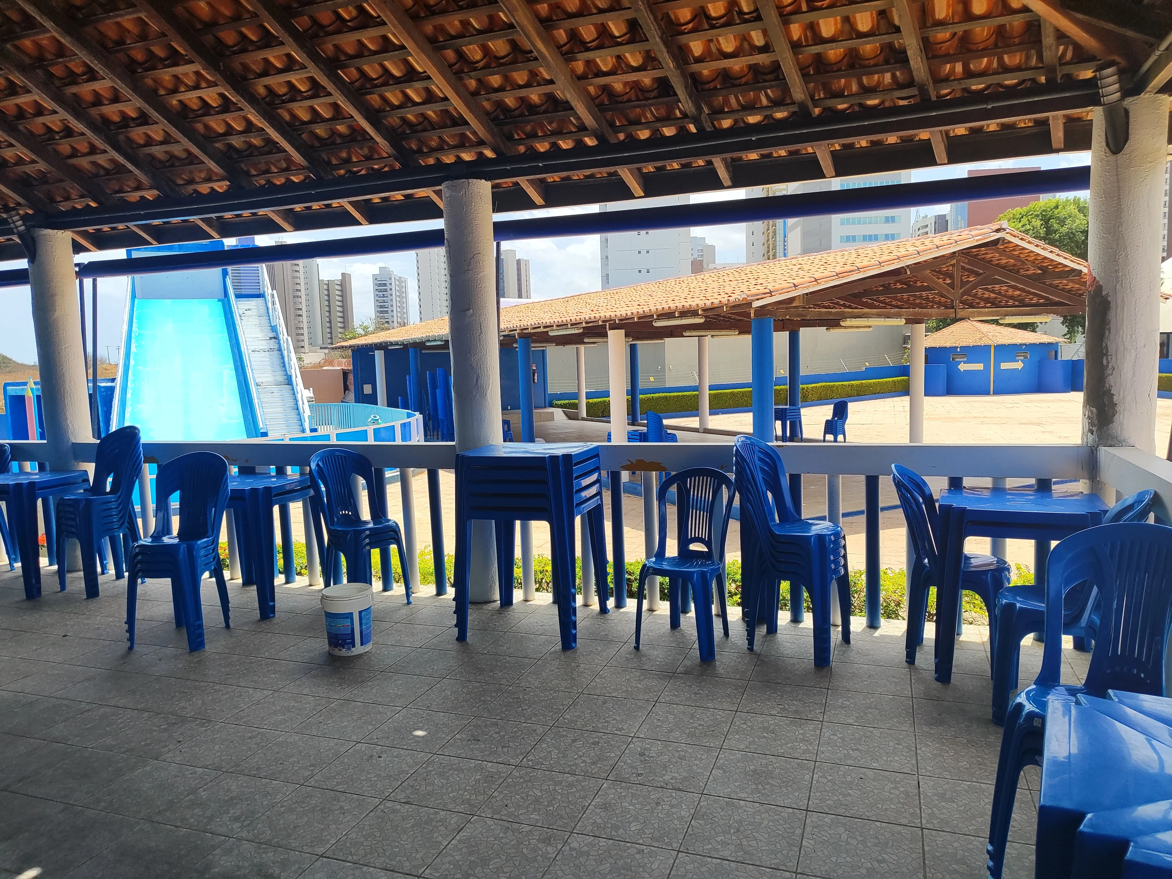 Restaurante parque aquático