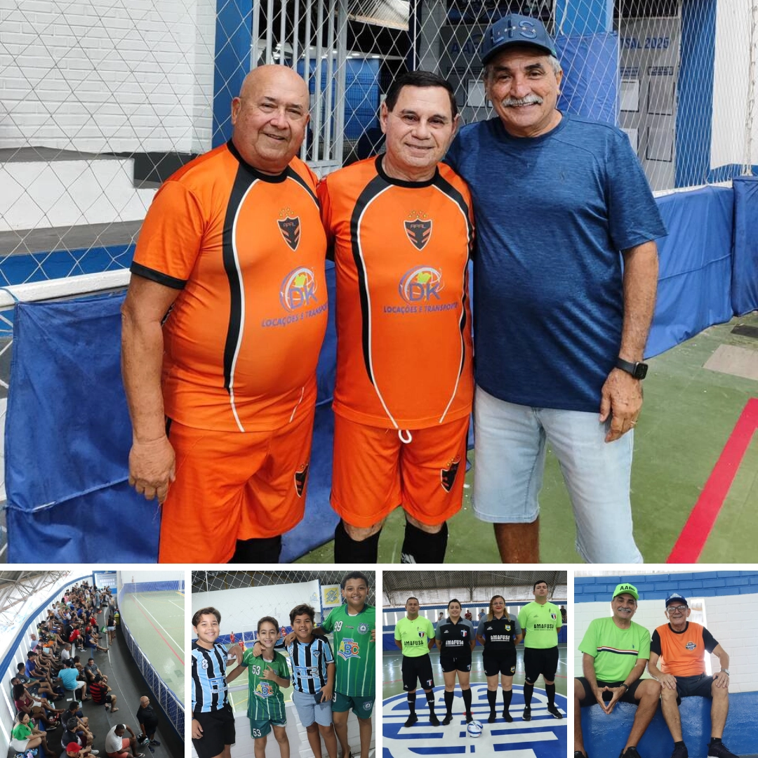 🏆⚽ Semifinais da XXV Copa César Bragança de Futsal 2025 movimentaram a AABB São Luís!