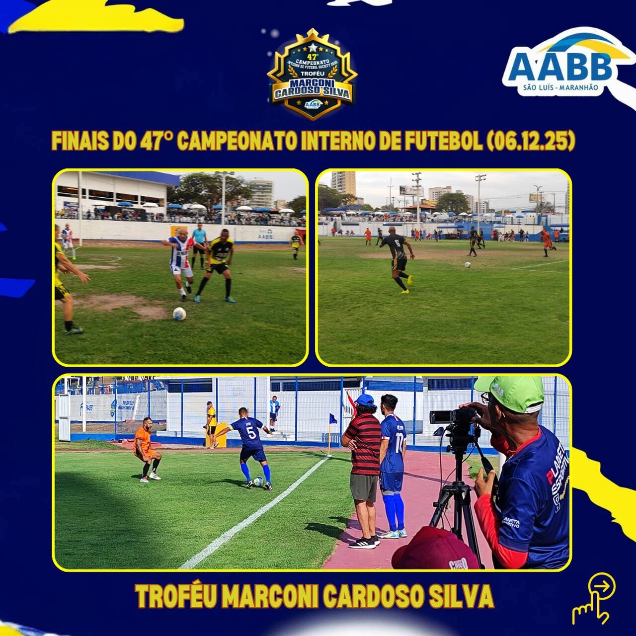 Finais do 47º Campeonato Interno de Futebol da AABB São Luís